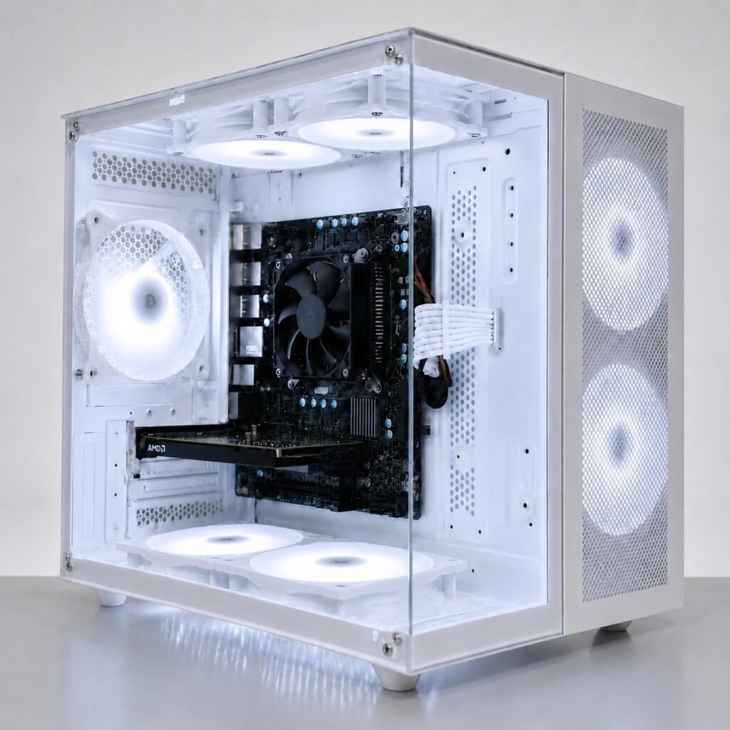 Pc Escritorio Gamer Radeon 550 2GB GDDR5 Procesador AMD Ryzen 4700S 8 Núcleos Zen 2 16GB RAM GDDR6 240GB SSD Computadora Gamer