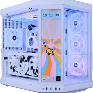 Pc Gamer Blanca Enfriamiento Líquido Ryzen 9 7900x RTX 5070 (Negra o Blanca depende de Stock) 32gb RAM 1 TB ssd NVME