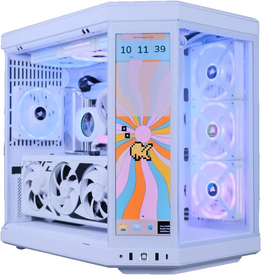 Pc Gamer Blanca Enfriamiento Líquido Ryzen 9 7900x RTX 5070 (Negra o Blanca depende de Stock) 32gb RAM 1 TB ssd NVME