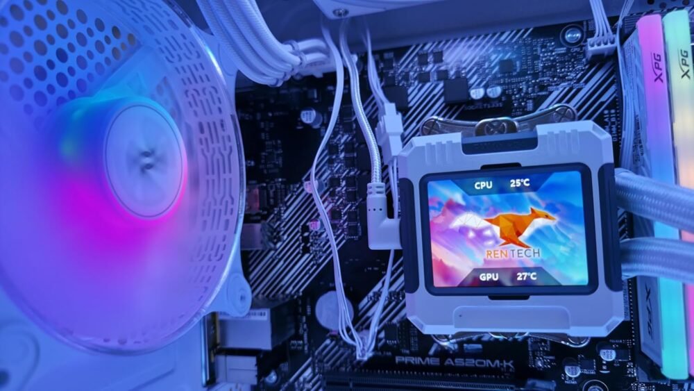 PC GAMER AZUL PC Gamer Ryzen 7 5700G · 32 GB RAM · 1 TB SSD · Enfriamiento Líquido · Gama Baja