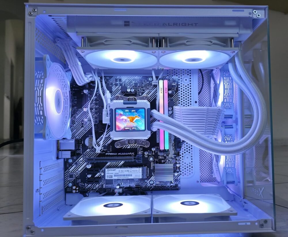 PC GAMER DE ALTA CALIDAD PC Gamer Ryzen 7 5700G · 32 GB RAM · 1 TB SSD · Enfriamiento Líquido · Gama Baja