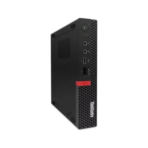 Lenovo ThinkCentre M720q Tiny reacondicionada, vista de tres cuartos