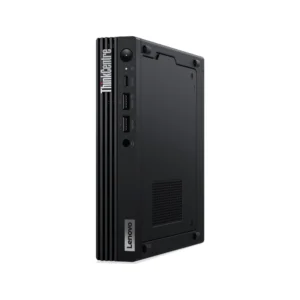 Lenovo ThinkCentre M90q Gen 4 Tiny reacondicionada, vista de tres cuartos