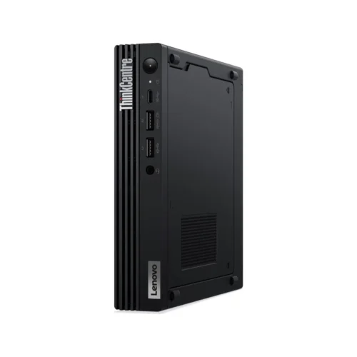 Lenovo ThinkCentre M90q Gen 4 Tiny reacondicionada, vista de tres cuartos