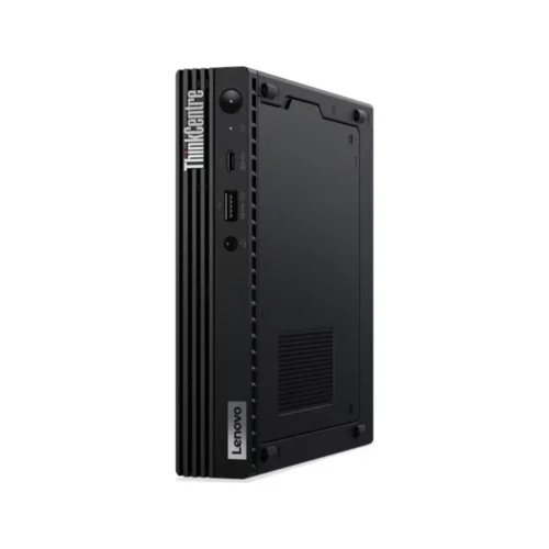 Lenovo ThinkCentre M90q Tiny reacondicionada, vista de tres cuartos