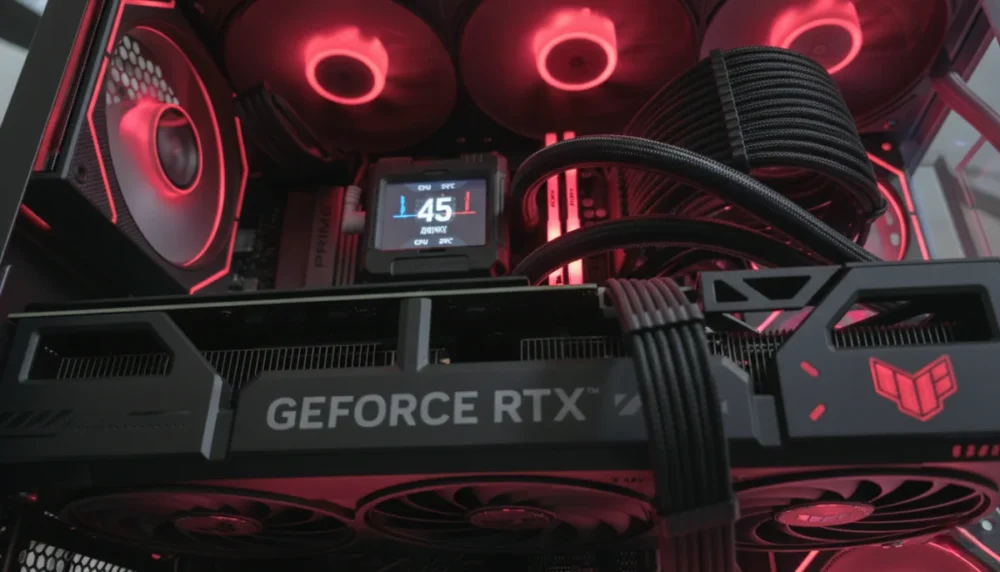 PC Gamer negra Intel Core i9 RTX 5080